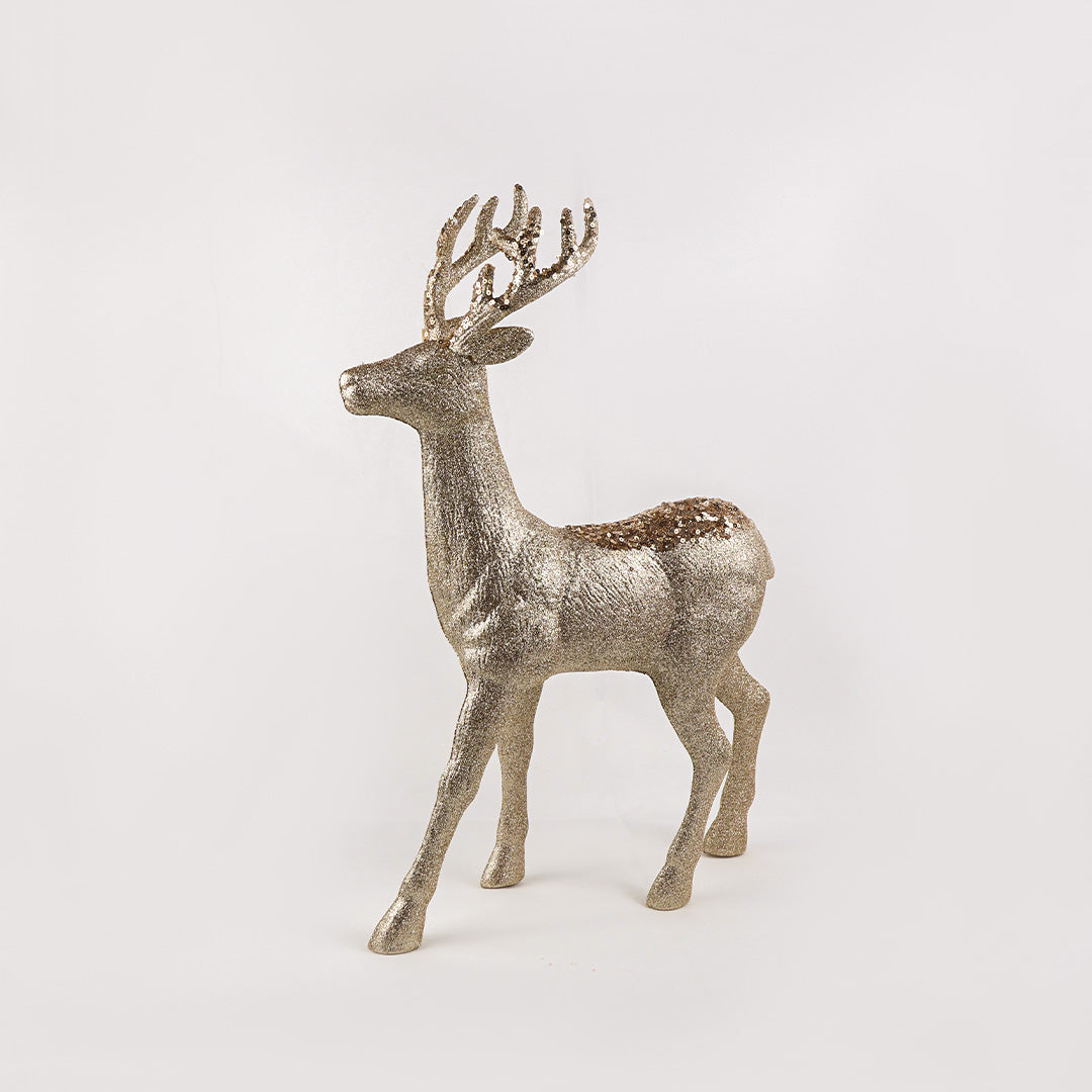 Gold Reindeer 45cm