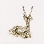 Load image into Gallery viewer, Gold reindeer 19cm
