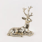 Load image into Gallery viewer, Gold reindeer 19cm
