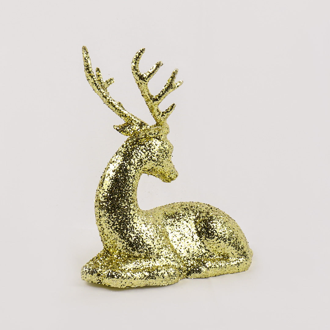 Gold Reindeer 21cm