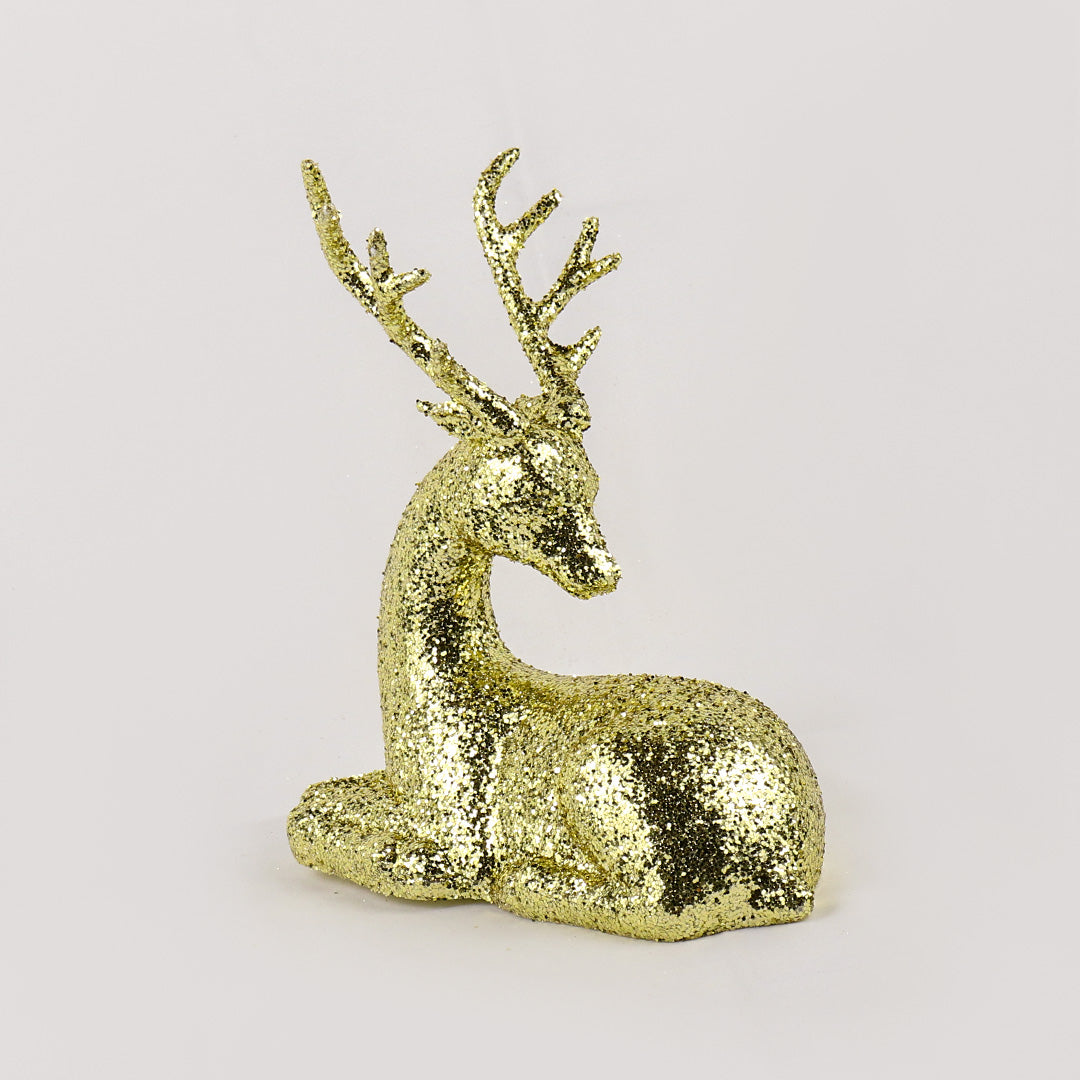 Gold Reindeer 21cm