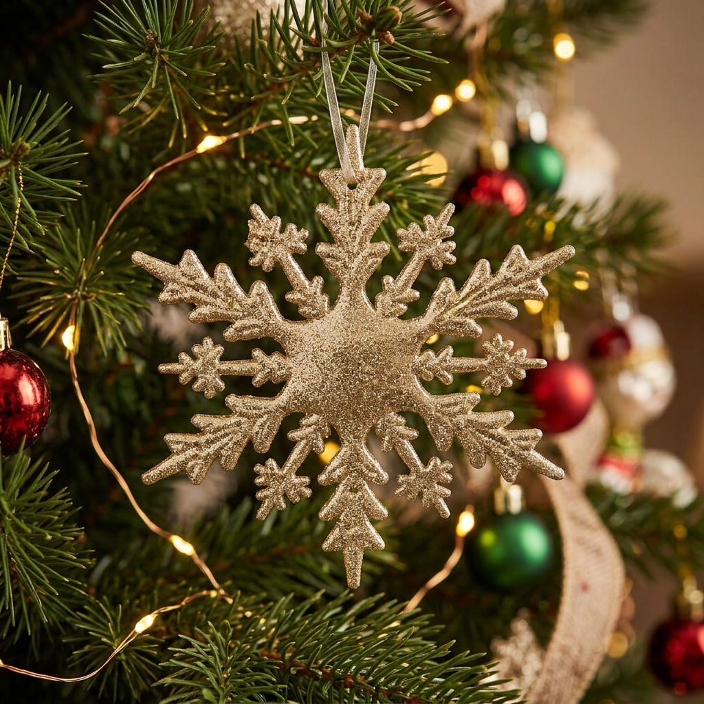 Champagne Branch Snowflake