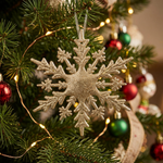Load image into Gallery viewer, Champagne Branch Snowflake
