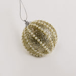 Load image into Gallery viewer, .8cm white design bauble 12pc BA082
