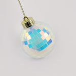 Load image into Gallery viewer, 8cm mirror bauble 3pc pack BA078
