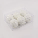 Load image into Gallery viewer, 8cm 6pc pack white BA052
