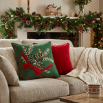 Load image into Gallery viewer, Woodland Print Cushion Cover
