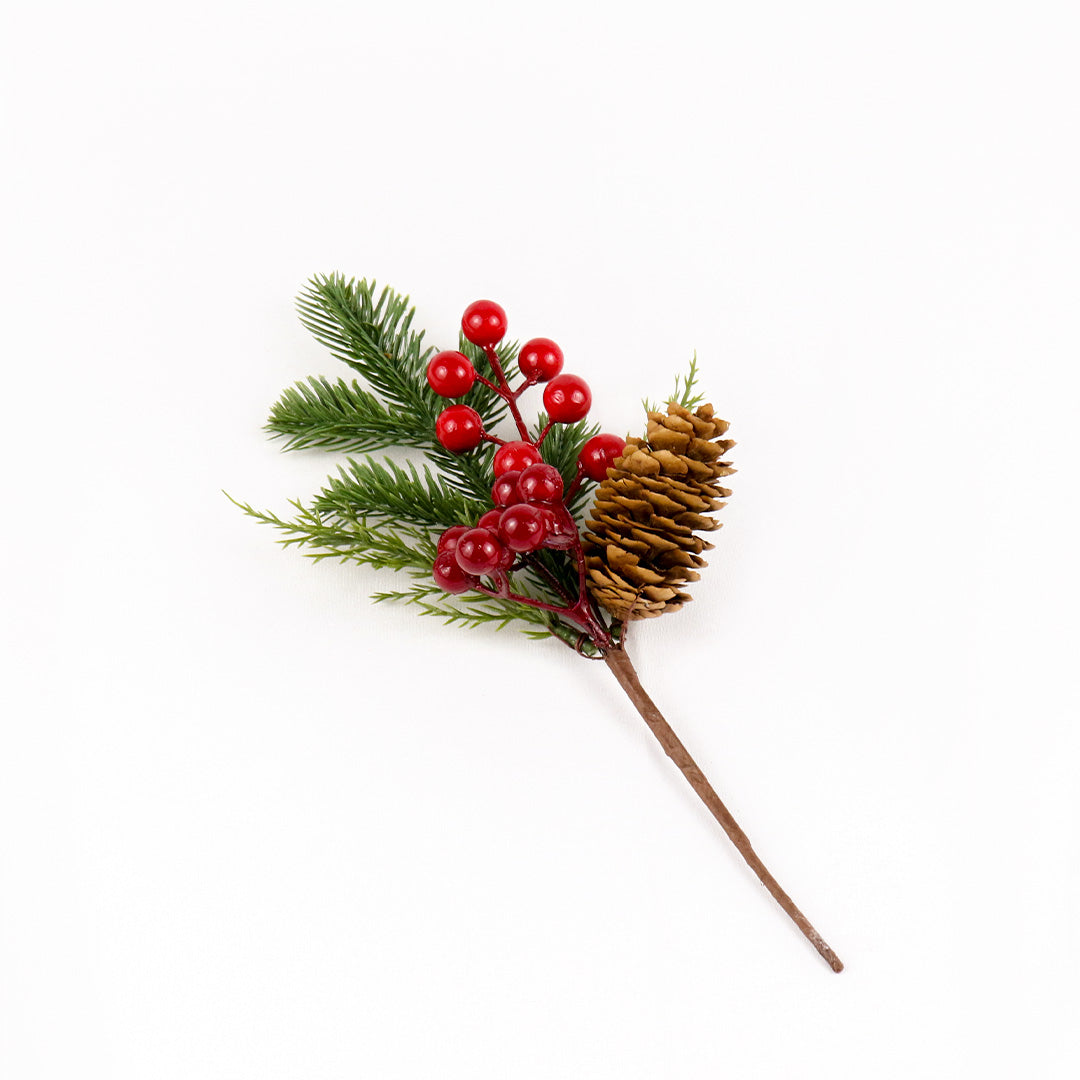 Berry Pinecone PE  28cm -  BAF042