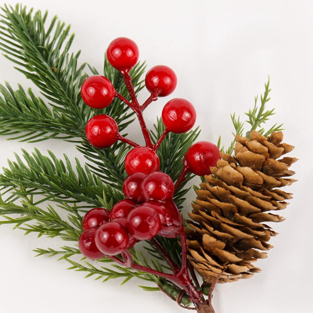 Berry Pinecone PE  28cm -  BAF042