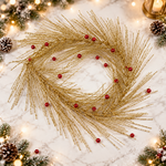 Load image into Gallery viewer, Golden Weeping Berry Spray

