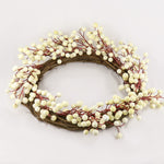 Load image into Gallery viewer, White Berry Wreath 50cm
