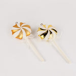 Load image into Gallery viewer, 10cm lollipop 2pc set -gold BA050
