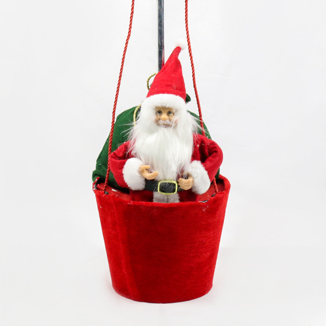 Santa hot air balloon