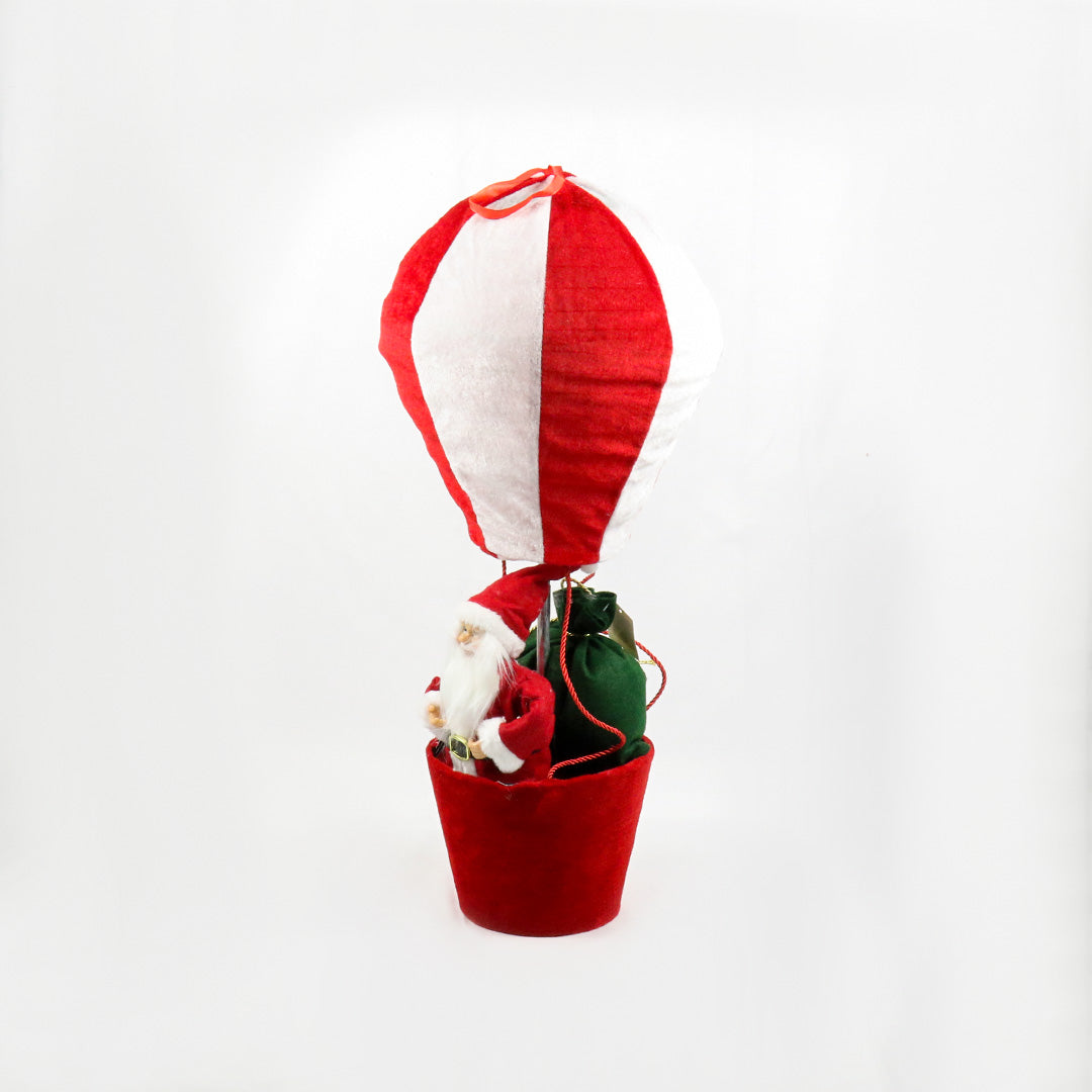 Santa hot air balloon