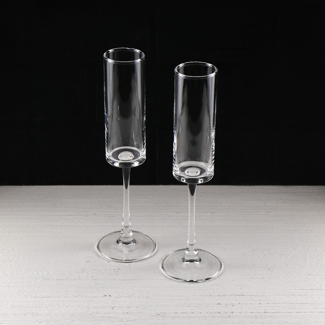 Square Champagne Flute(150Ml)