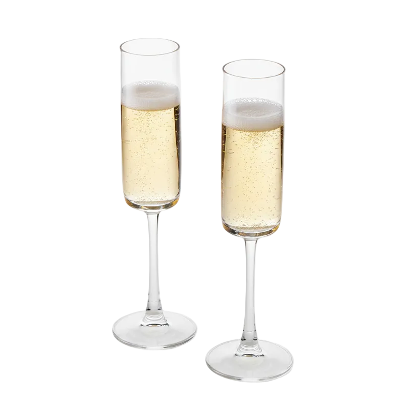 Square Champagne Flute 150ml