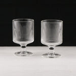 Load image into Gallery viewer, Strip Wine Glass
