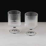 Load image into Gallery viewer, Strip Wine Glass
