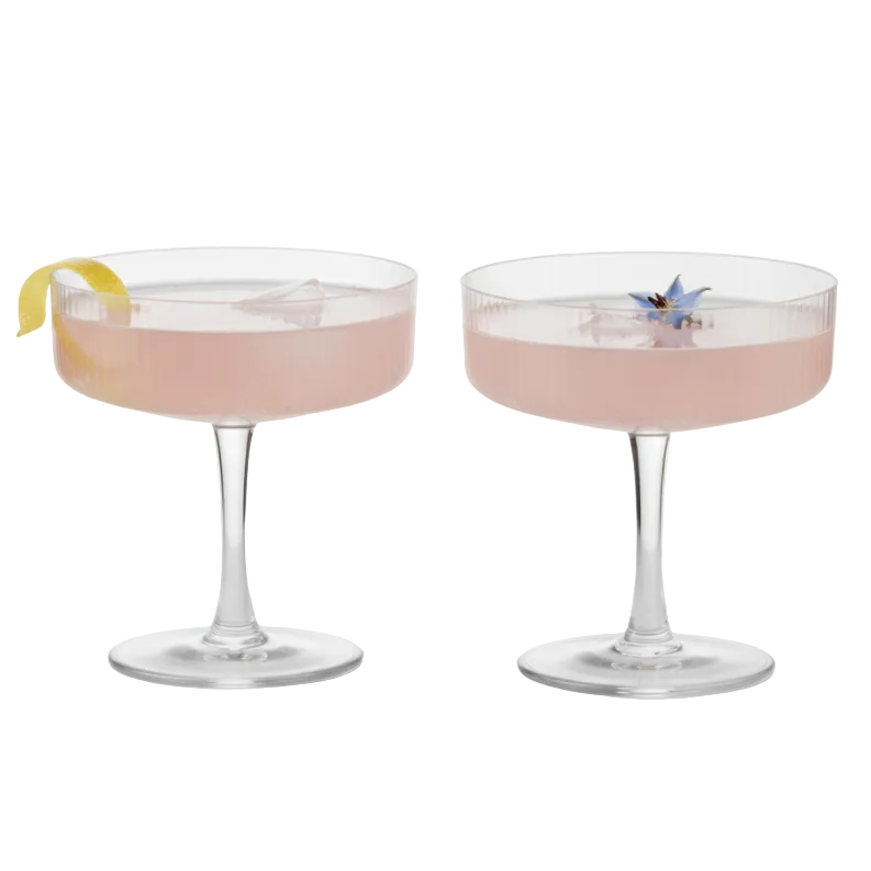 Striped Design Wine Glass (175Ml)