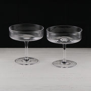 Striped Design Wine Glass (175Ml)