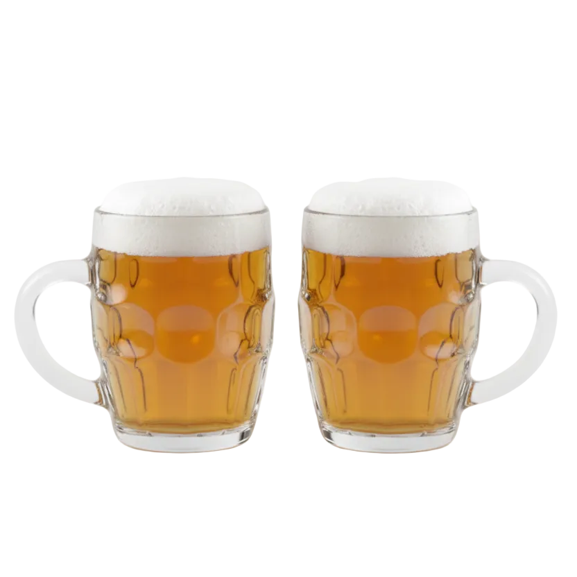 Premium Dimple Beer Mug
