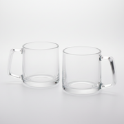 Premium Clear Glass Mug