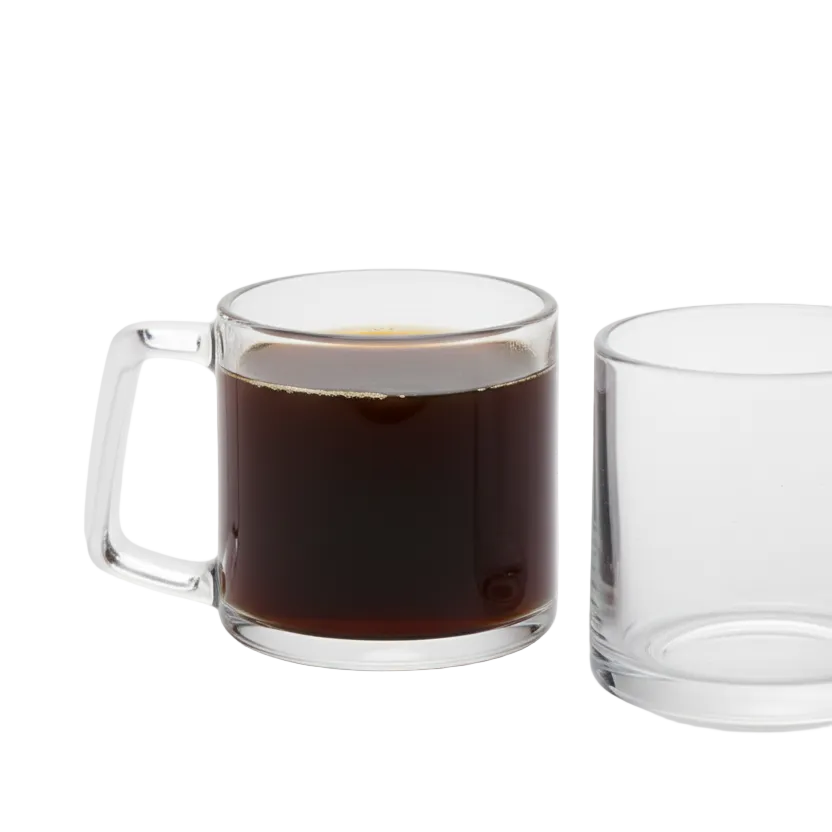 Premium Clear Glass Mug