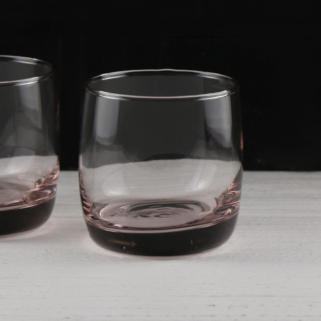 Red Drinking Glass Short (325Ml)