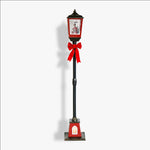 Load image into Gallery viewer, Dark red and black brush gold lamp - 157cm LED018
