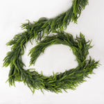 Load image into Gallery viewer, PE Green Garland 9ft - Wr026
