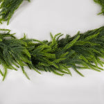 Load image into Gallery viewer, PE Green Garland 9ft - Wr026
