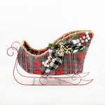 Load image into Gallery viewer, Cloth sleigh 36cm x 15cm x 22cm OTH107
