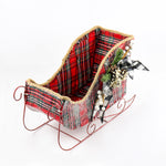 Load image into Gallery viewer, Cloth sleigh 36cm x 15cm x 22cm OTH107
