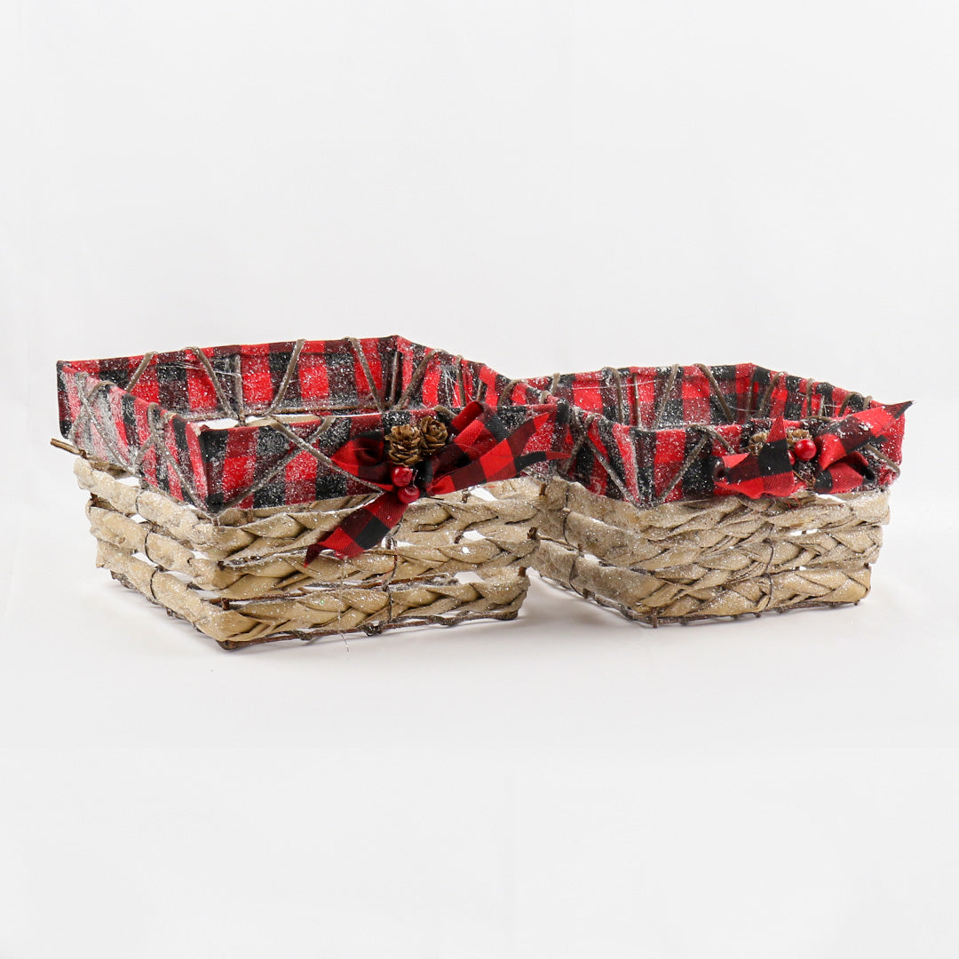 Straw basket 2pc OTH105