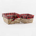 Load image into Gallery viewer, Straw basket 2pc OTH105
