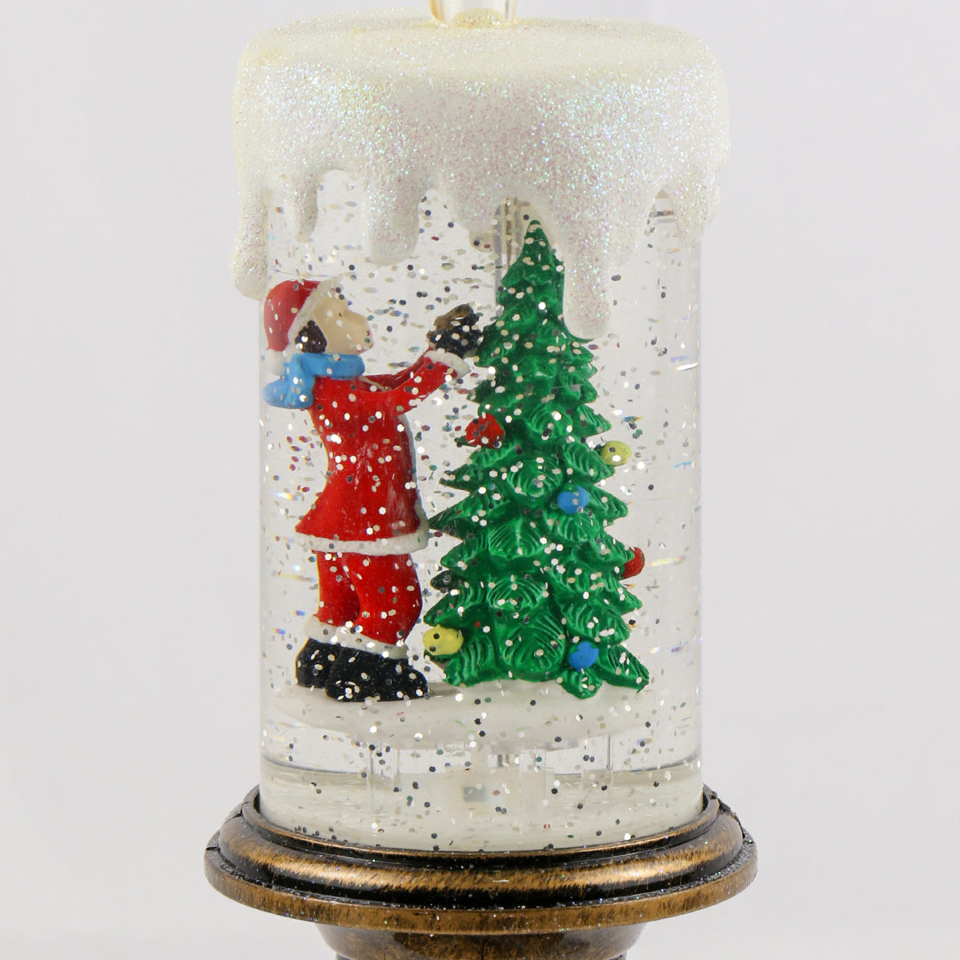 Snow Candle LED Music LED053