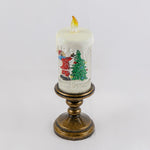 Load image into Gallery viewer, Snow Candle LED Music LED053

