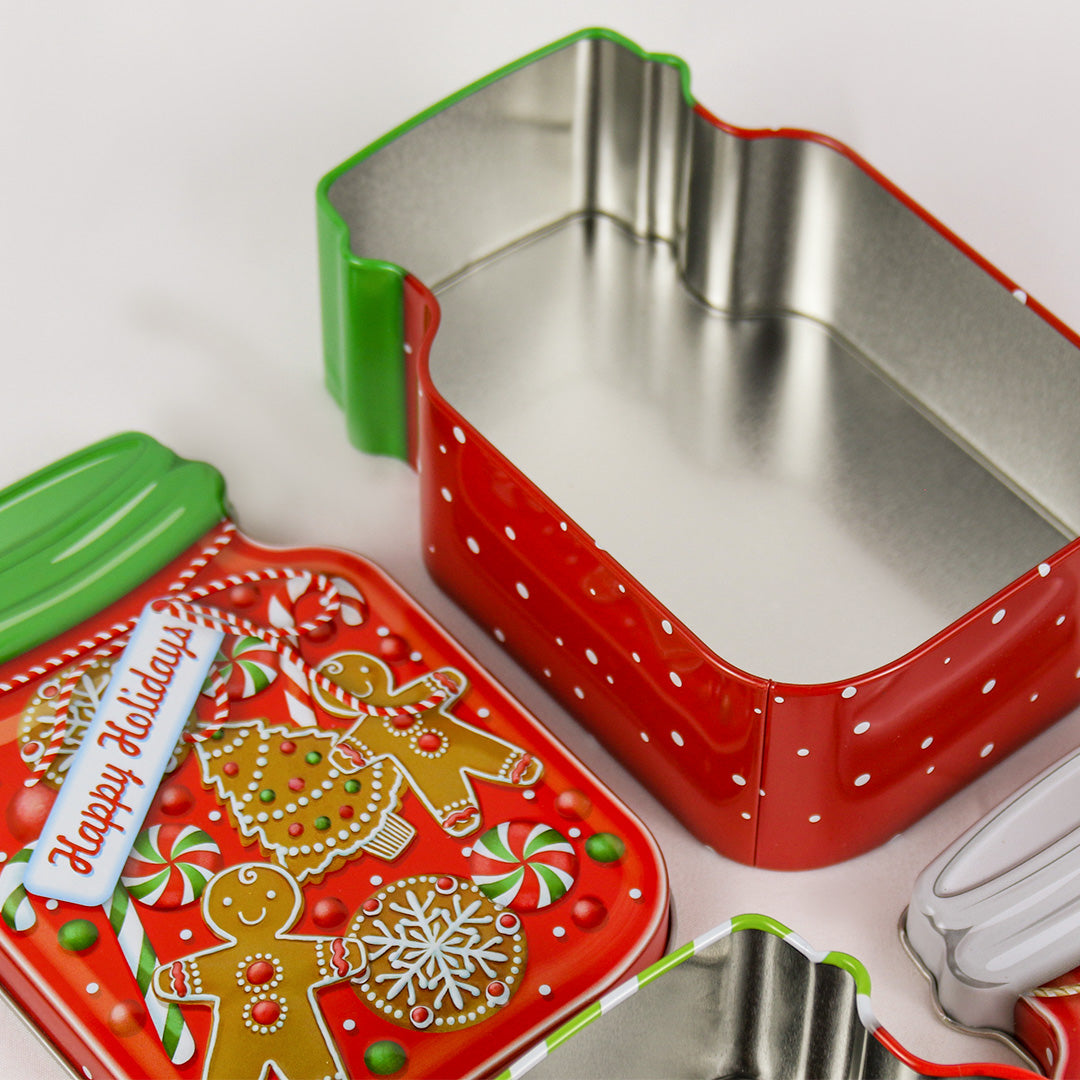 Sweetshop Christmas Jar Tin