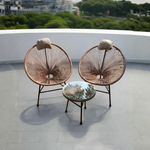 Load image into Gallery viewer, Brown Verandah Chair Set
