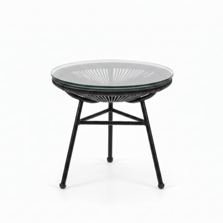 Black Verandah Chair Set