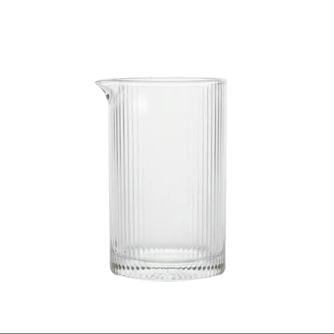 Striped Glass Cup