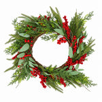 Load image into Gallery viewer, Winterberry Forest Wreath
