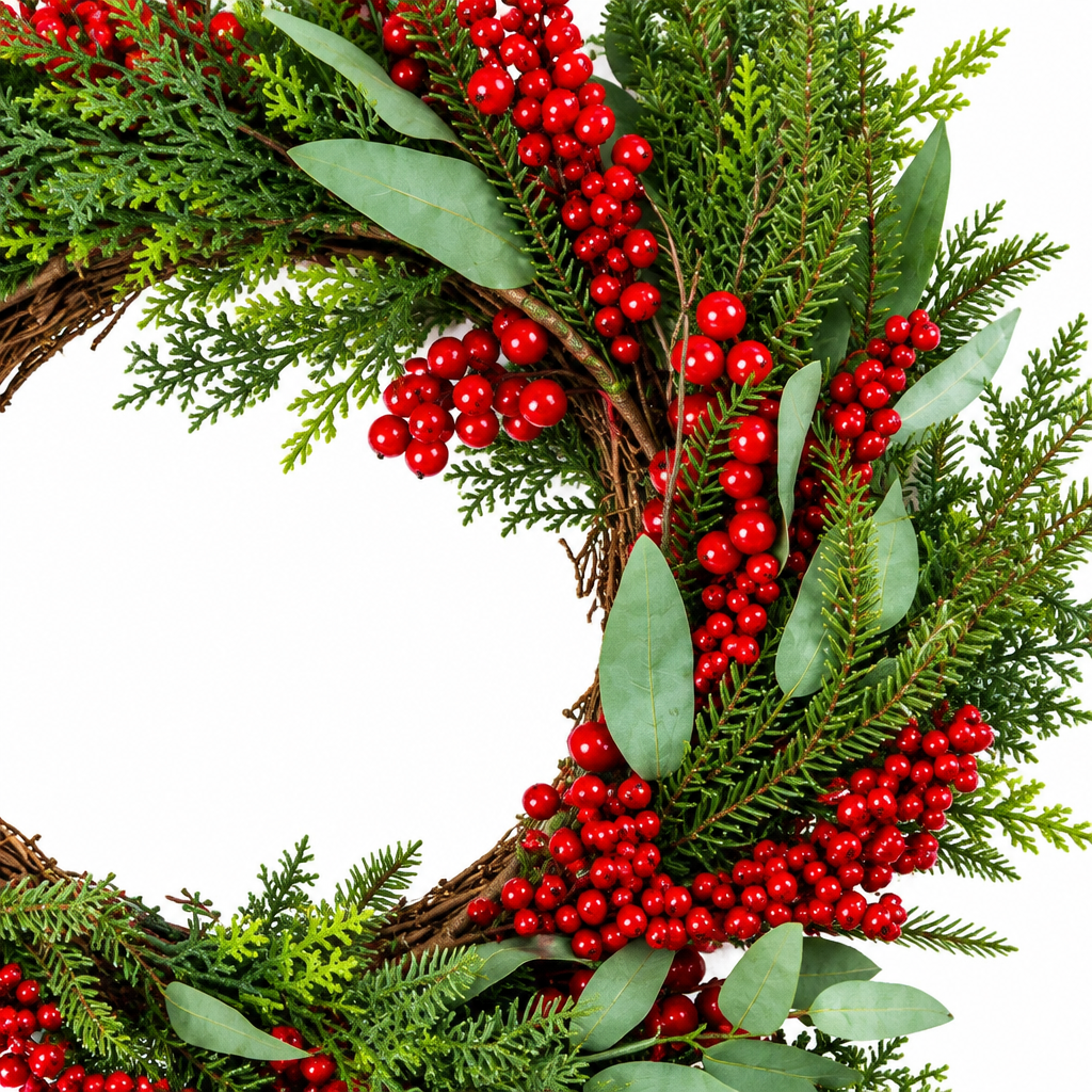 Winterberry Forest Wreath
