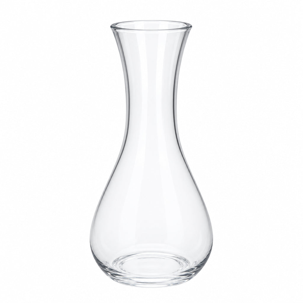 Crystal Curve Glass Vase