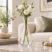 Crystal Curve Glass Vase