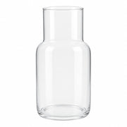 Clear Contour Bottle Vase