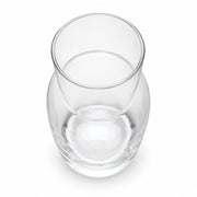 Clear Contour Bottle Vase