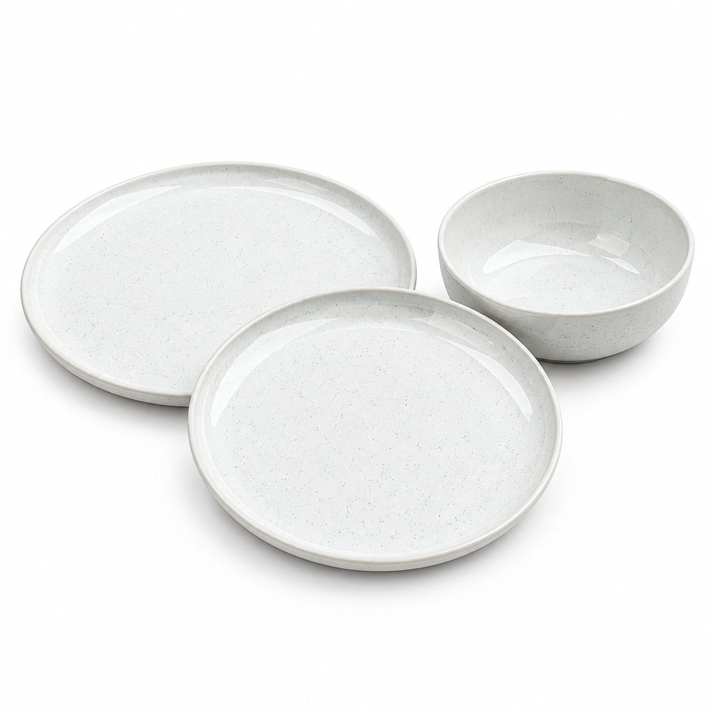 White Dinnerware Set