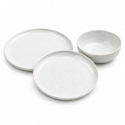 Chalk Speckled Dinnerware Trio