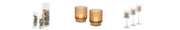 collection glass candle holders